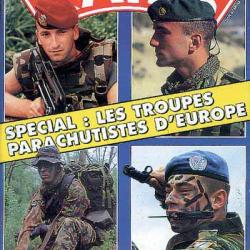 Raids 123 août 1996. les troupes parachutistes d'europe.almendin 2 en centrafrique, 35e rap ,