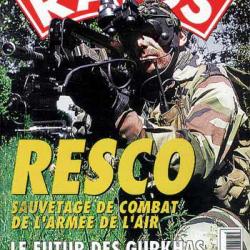 Raids 137 octobre 1997. gurkhas , resco, insignes polonais , le futur des gurkhas , pionniers sui