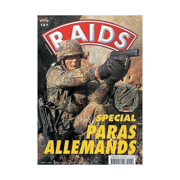 Raids 147 aot 1998. spcial paras allemands. histoire , armes , formation