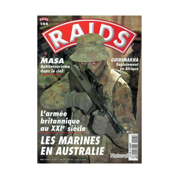 Raids 144 mai 1998. les marines en australie. arme britannique du XXIe sicle , brets verts vn