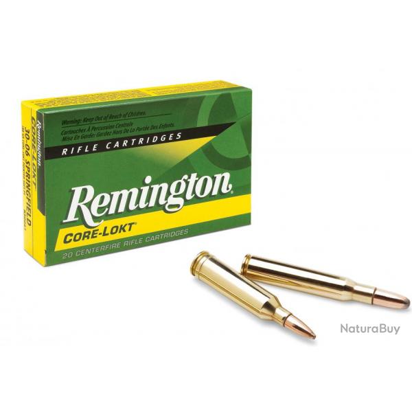 Boite de 50 balles Remington cal.22 Hornet 45 gr PSP