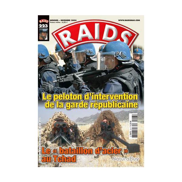 Raids 223 dcembre 2004. pigr , opration dorca, la stat. tchad , la stat, forces spciales prou