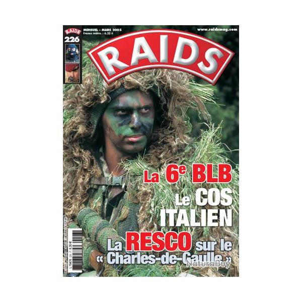 Raids 226 mars 2005. rangers , charles de gaulle porte-avions , resco, la stat , stage ranger