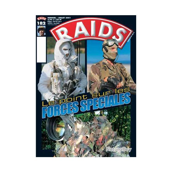 Raids 182 juillet 2001. le point sur les forces spciales . blind simba , tchtchnie .