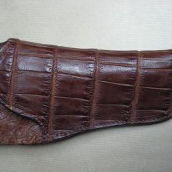 HOLSTER REVOLVER CUIR ALLIGATOR (MADE IN USA)