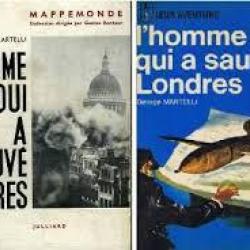 V1. l'homme qui a sauvé londres. george martelli. j'ai lu bleu