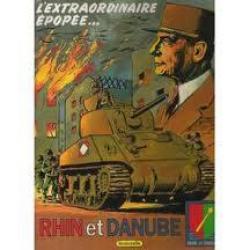 Rhin et Danube L'extraordinaire épopée..l'armée de lattre en bd.