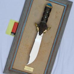 TRES BEAU GRAND COUTEAU : CHEYENNE BUFFALO KNIFE  #.1