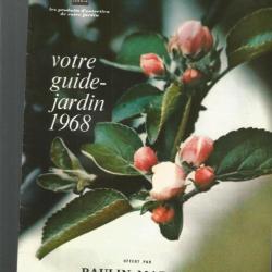catalogue kb, établissements marcel paulin 72 st-cosme en vairais . guide jardin 1969 et 1968