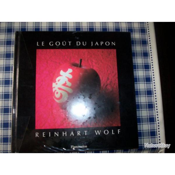 Le gout du japon. cuisine japonaise.  de reinhart wolf sous emboitage
