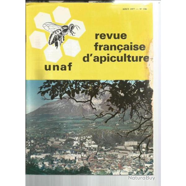 revue franaise d'apiculture , 3 numros de 1977. abeilles , miel