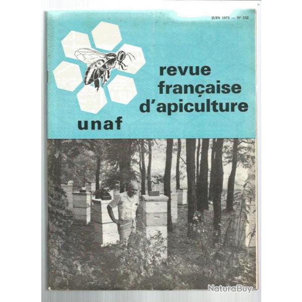 revue franaise d'apiculture , 3 numros de 1975. abeilles , miel