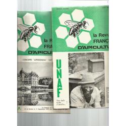 revue française d'apiculture n 319 et 320 , avril mai 1974. abeilles , miel