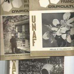 revue française d'apiculture , unaf , année 1972 incomplète . abeilles , miel