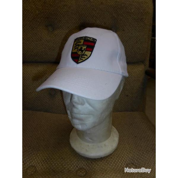 casquette PORSCHE blanche ( 911 356 964 993 996 997 935 CARRERA RS