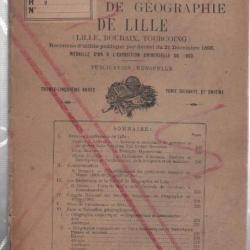 bulletin de la société géographique de lille roubaix tourcoing avril 1914 n 4