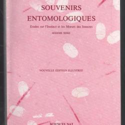 souvenirs entomologiques études sur l'instinct et les moeurs des insectes en 10 volumes j.h. fabre