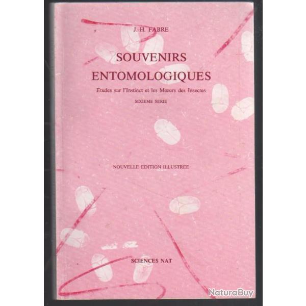 souvenirs entomologiques tudes sur l'instinct et les moeurs des insectes en 10 volumes j.h. fabre