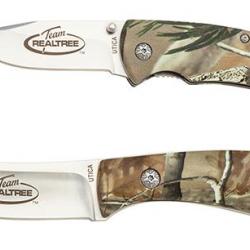 Realtree - Set 2 Couteaux - Manche Aluminium - Etui