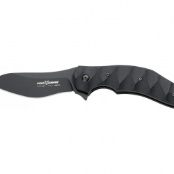 Couteau de poche Fox Production manche 12 cm lame noire