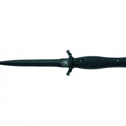 Dague Fox production BELLUM lame 17,5 cm manche G10 noir