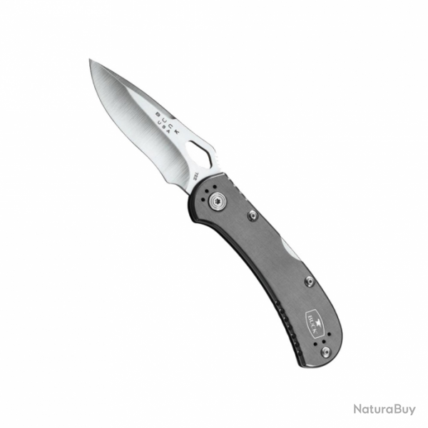 Couteau Buck SPITFIRE gris n722 manche 11 cm