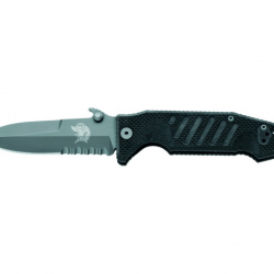 Couteau Pliant Fox Production COL. MOSCHIN manche 11 cm G10 noir