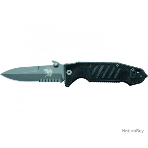 Couteau Pliant Fox Production COL. MOSCHIN manche 11 cm G10 noir