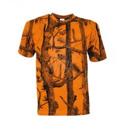 T-SHIRT CHASSE GHOST CAMO FOREST FLUO - PERCUSSION ...