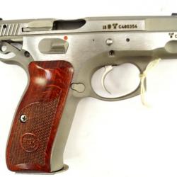 Pistolet CZ 75  news eddition inox sable 9x19