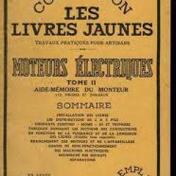 Électricité. lumières , sonneries , chauffage. collection les livres jaunes n 1