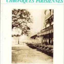 Chroniques parisiennes. alfonso reyes.