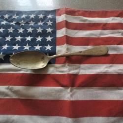 CUILLERE soupe U.S MEDICAL DEPARTMENT ROGERS MED DEPT USA WW2  JEEP DODGE WC 54       - Etat: TBE