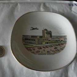 vintage cendrier vide poche london airport