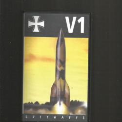 les ailes de la luftwaffe. les armes secrètes allemandes v 1 v 2 et missiles divers , rare vhs