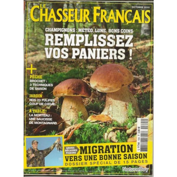 Revue le chasseur franais n1364 - octobre 2010
