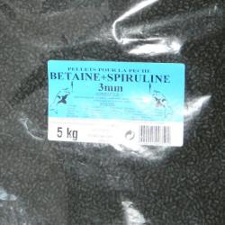 Pellet betaine-spiruline 3mm 5kg
