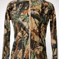 Blouson manches longues polaire femme