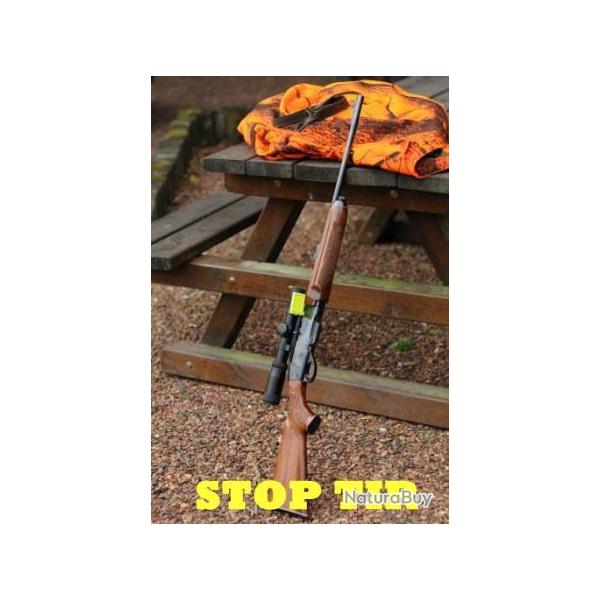 STOP TIR original version "HUNTER" JAUNE PACK 3 - MADE IN FRANCE