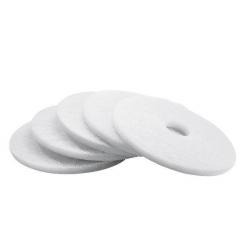 Lot de 5 pads très souple blanc 432mm Karcher