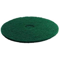 Lot de 5 pads moyen dur vert 432mm Karcher