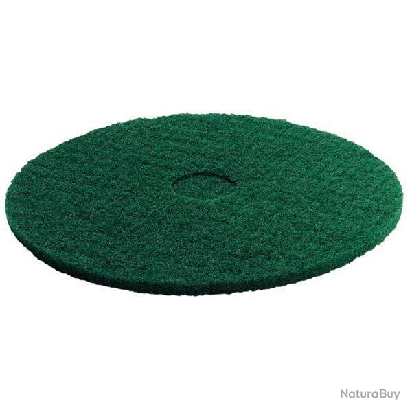 Lot de 5 pads moyen dur vert 432mm Karcher