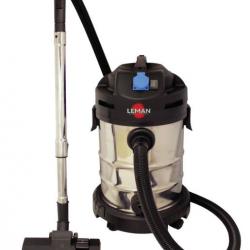 Aspirateur Souffleur Inox 30L (Prise synchronisée) LOASP301 Leman