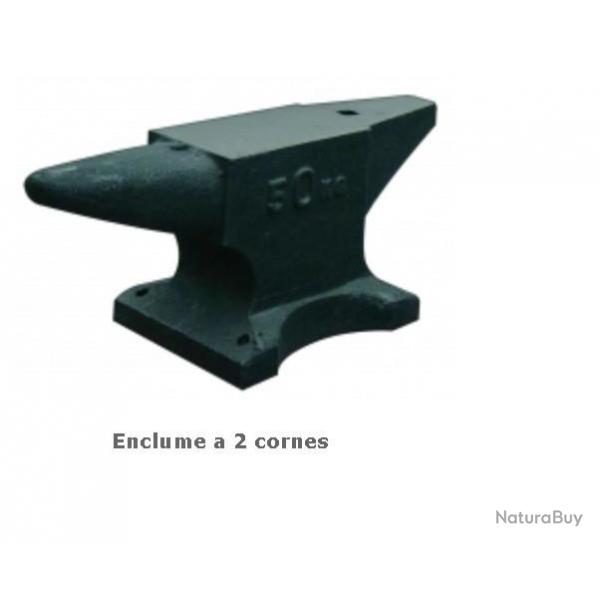 Enclume 2 cornes en fonte acier 10 Kg Longueur 27 cm Outifrance