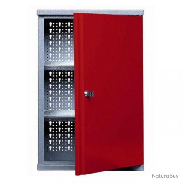 Armoire murale L:40cm 1 porte et 2 tagres - Rouge Kupper