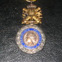 medaille 1870 république française valeur et discipline