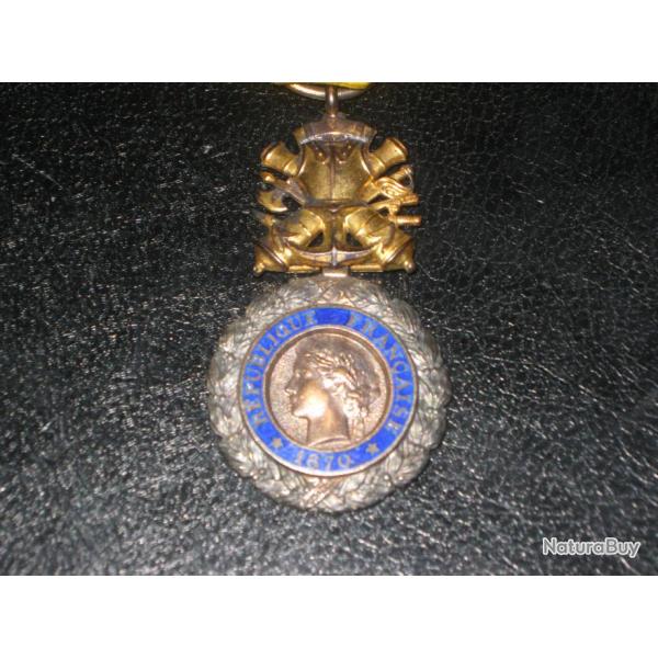 medaille 1870 rpublique franaise valeur et discipline