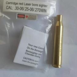 BALLE LASER DE REGLAGE CAL 30-06 /270 Win/25-0  POUR LUNETTES ET POINTS ROUGES