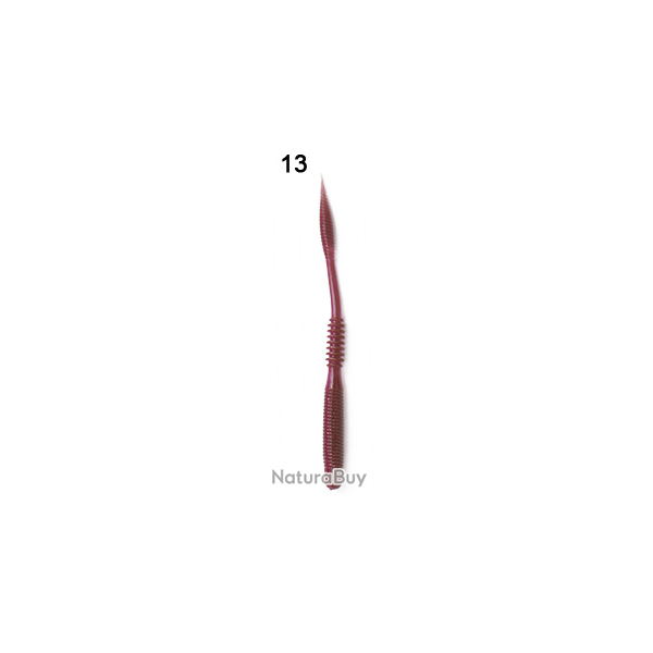 Leurre souple OWNER SHIVER TAIL - OXBLOOD / RED FLAKE - 4.5inch