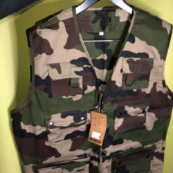 Gilet Reporter CAMO CE Taille 2XL - C2-23625XXL